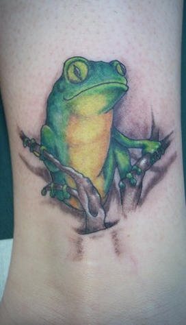Tatuaggio Rana 70 Tatuaggi di rane e rospi
