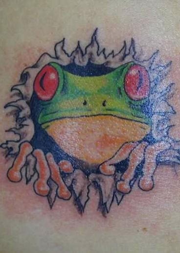Tatuaggio Rana 70 Tatuaggi di rane e rospi