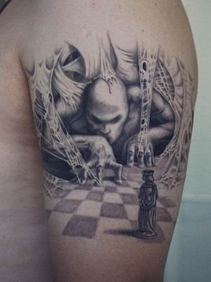 tatuaggio demone 16
