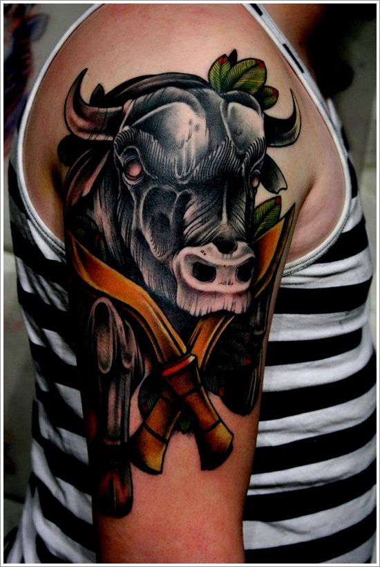 tatuaggio toro 22