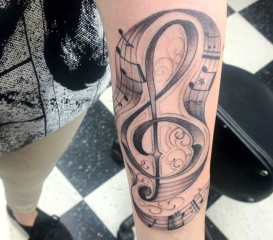 80 Tatuaggi Sulla Musica Disegni Musicali 80 Tatuaggi Sulla Musica Disegni Musicali