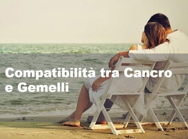 Compatibilita tra Cancro e Gemelli
