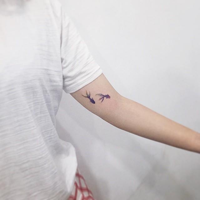 tatuaggio braccio di donna 67