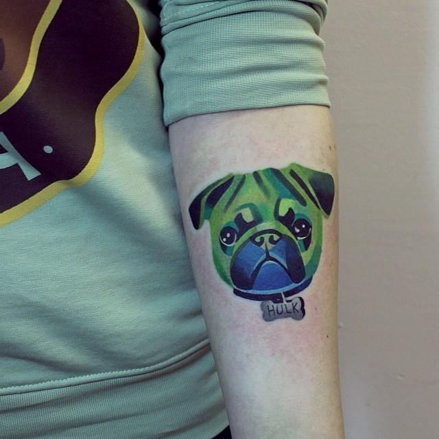 tatuaggio cane 19