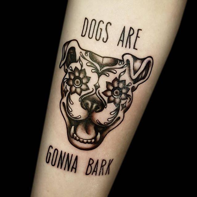 tatuaggio cane 79