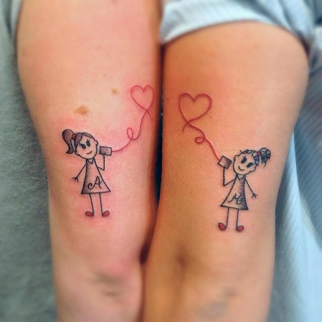 65 Tatuaggi che simboleggiano l'amicizia e la lealtà
