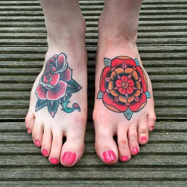 tatuaggio piede 173