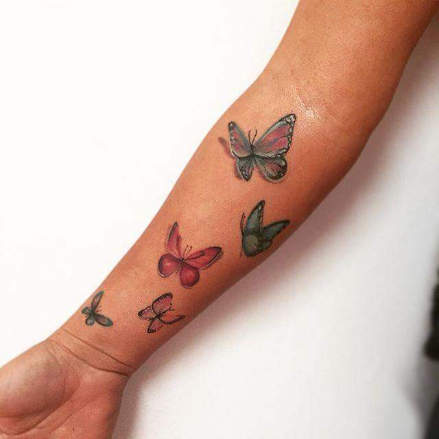 tatuaggio farfalla 149