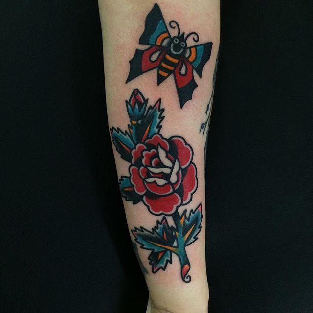 tatuaggio farfalla 85