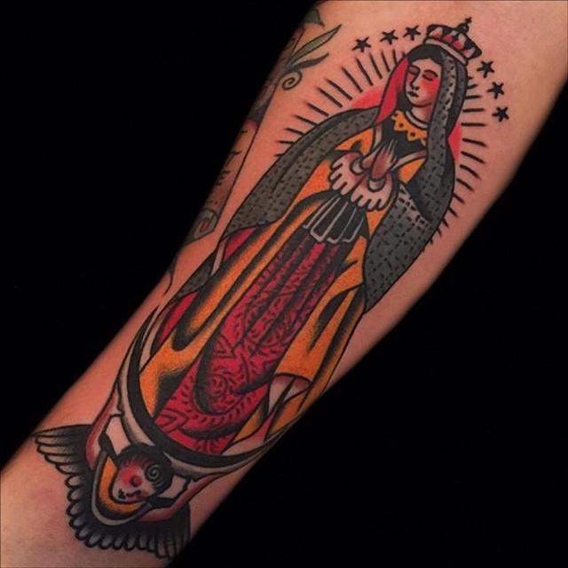 tatuaggio madonna maria 101