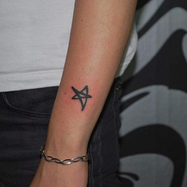 tatuaggio stella 127