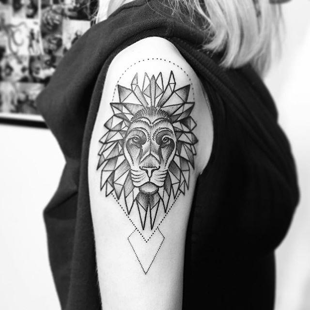 tatuaggio leone 35