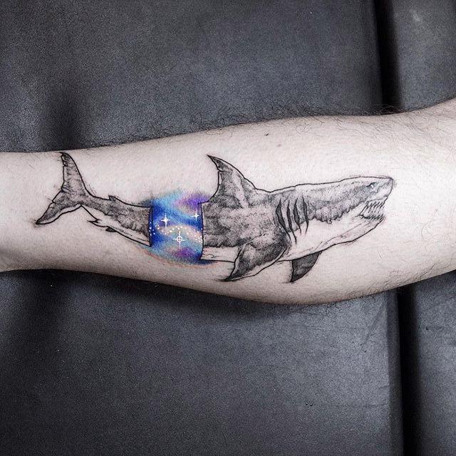 tatuaggio squalo 133