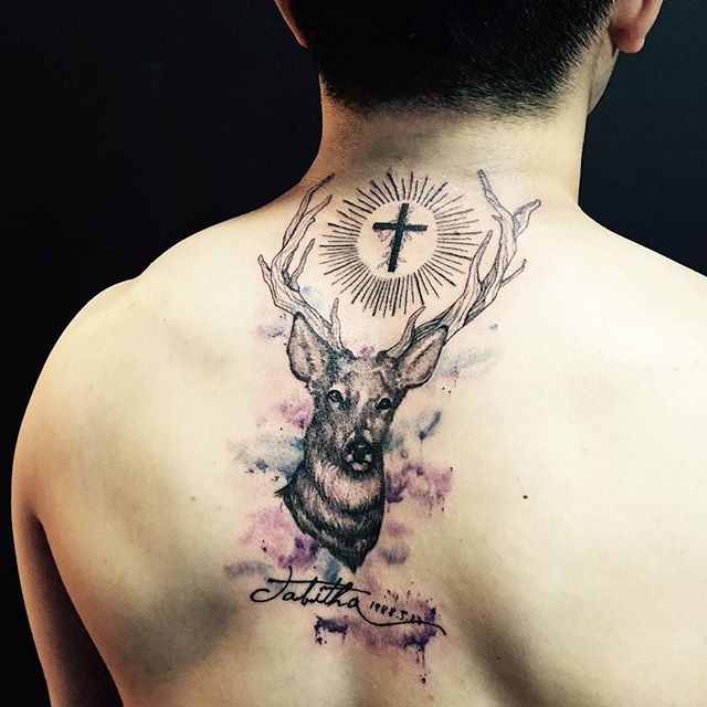 93 Tatuaggi sulla schiena: Galleria di disegni
