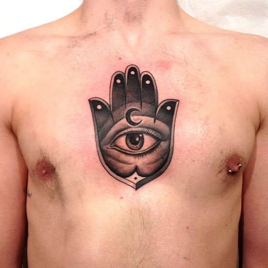 tatuaggio occhio horus ra 157