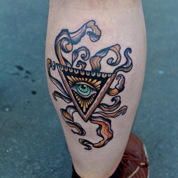 tatuaggio triangolo 117