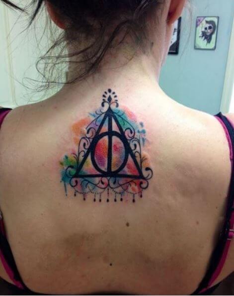 tatuaggio triangolo 13