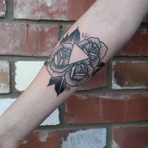 tatuaggio triangolo 93
