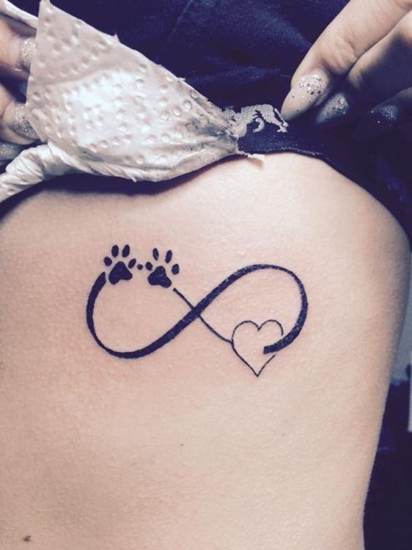 tatuaggio zampa di cane 39