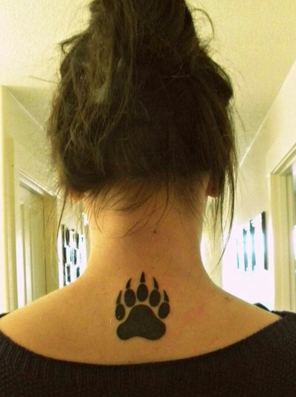 tatuaggio zampa di cane 71