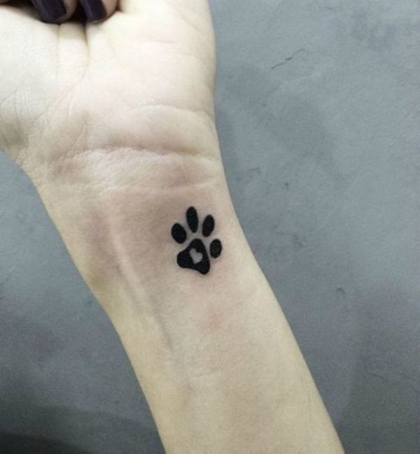 I migliori 130 tatuaggi a zampa di cane: Tatuaggi a quattro zampe!