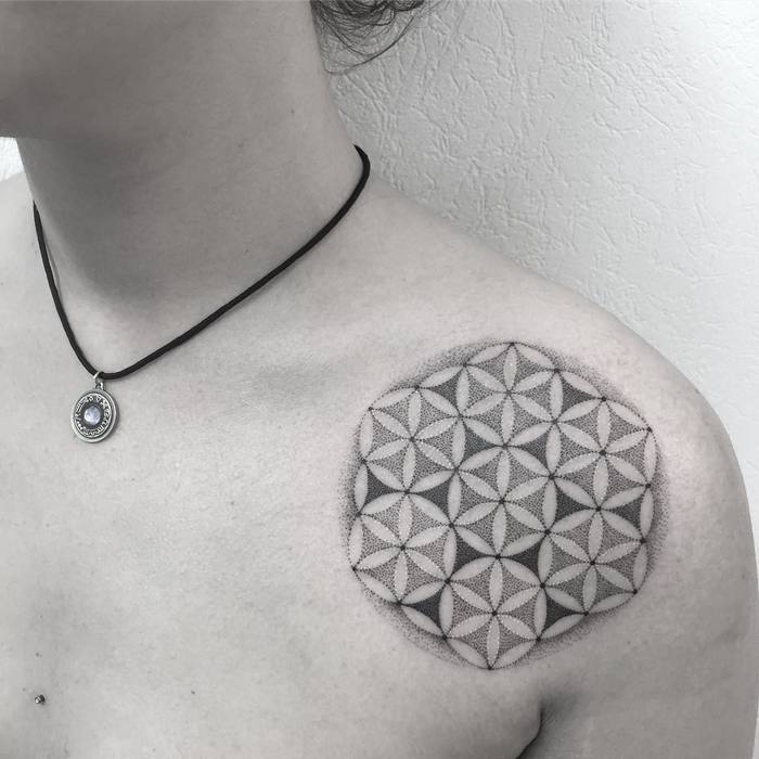 Tatuaggi del fiore della vita