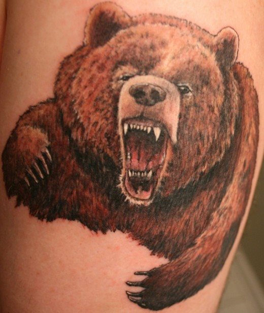 91 Tatuaggi raffiguranti orsi: Galleria fotografica
