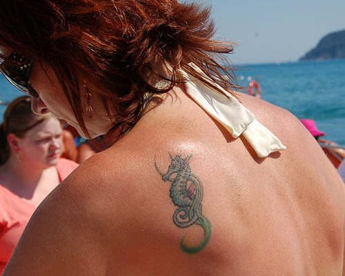 73 Tatuaggi di cavallucci marini: Galleria di foto