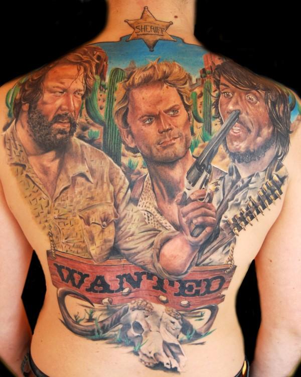 37 Tatuaggi del Far West: Pistole e Cowboy