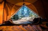 vecchia tenda da campeggio