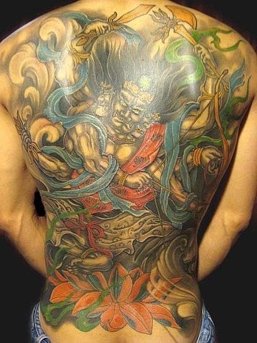 buddhistische tattoo 545