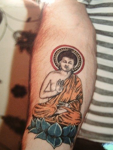 buddhistische tattoo 548