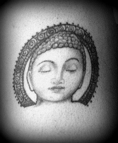 buddhistische tattoo 562