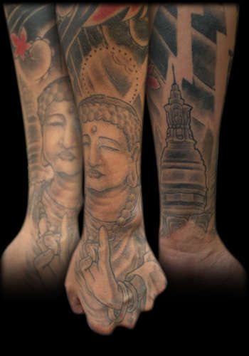buddhistische tattoo 500