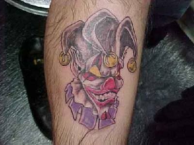 clown tattoo 1041