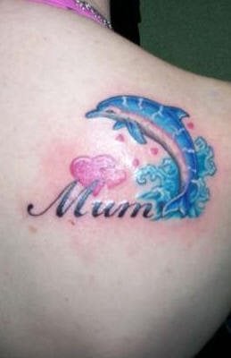 delphin tattoo 500