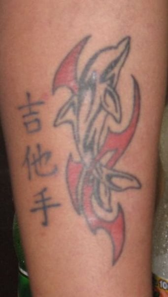 delphin tattoo 514