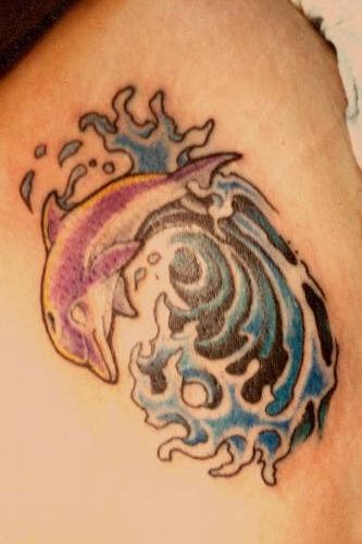 delphin tattoo 517
