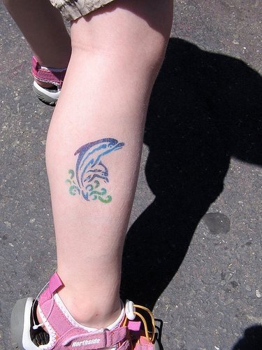 delphin tattoo 540