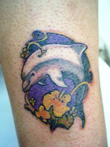 delphin tattoo 541