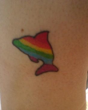 delphin tattoo 548