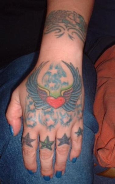 hand tattoo 1033