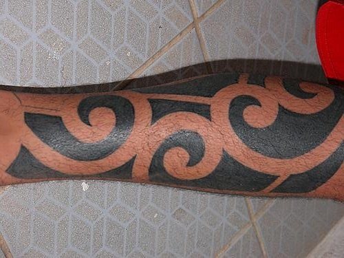 hawaiianische tattoo 1041