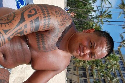hawaiianische tattoo 1045