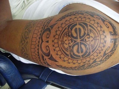hawaiianische tattoo 1053