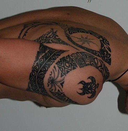 hawaiianische tattoo 1062