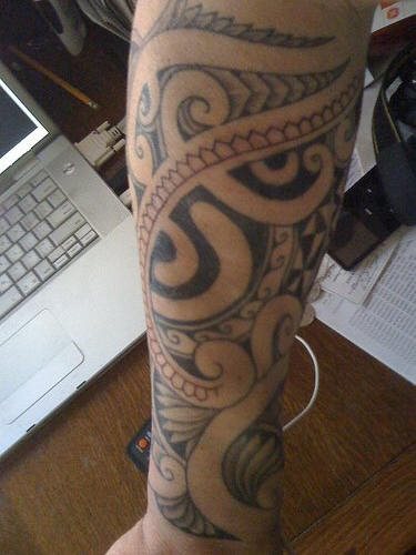 hawaiianische tattoo 1023