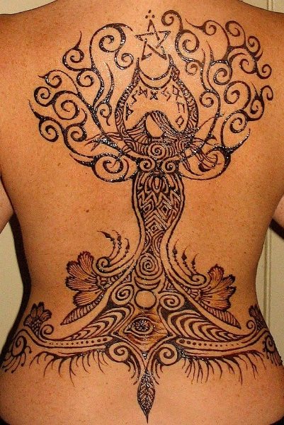 henna tattoo 1030