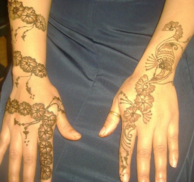 henna tattoo 1052