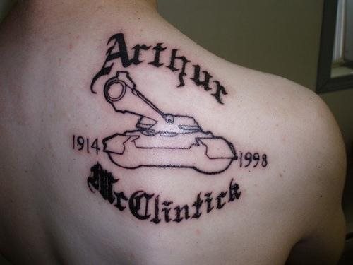 101 Militärische Tattoos von Soldaten und Kriegern